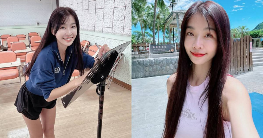 小嫻去年考上大學，曾坦言課業壓力大。（圖／翻攝自IG／hsien_0309）