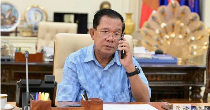 柬埔寨前總理及現任參議院主席洪森。（圖／翻攝自洪森Facebook）