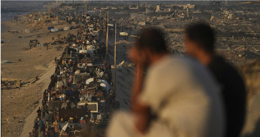 以色列針對加薩的殖民戰爭正在急劇升級！（圖／達志／美聯社）