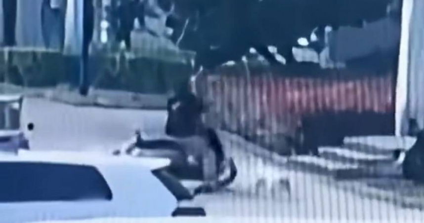 大陸有一名孕婦因飼主遛狗未用牽繩，遭狗狗追咬導致胎停。（圖／翻攝自微博／極目新聞）