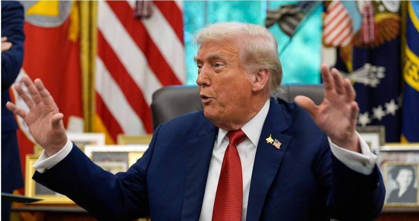 美國總統川普（Donald Trump）。（圖／達志／美聯社）