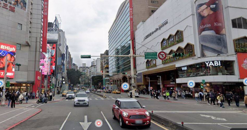 台北一男持刀對路人隨機攻擊畏罪跳樓。（圖／翻攝畫面）