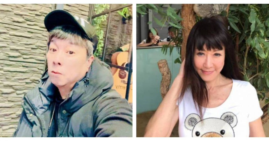 曹西平與摯友羅霈穎交情深厚，兩人曾是演藝訓練班同班同學，並被暱稱為千年老妖。（圖／翻攝自臉書，曹西平直播同樂會、羅霈穎臉書）