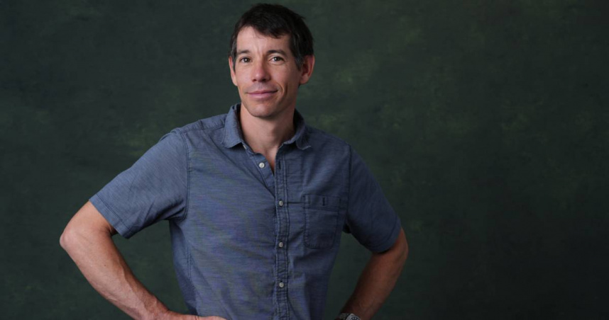 美國攀岩家艾力克斯霍諾德（Alex Honnold）。（圖／達志／美聯社）