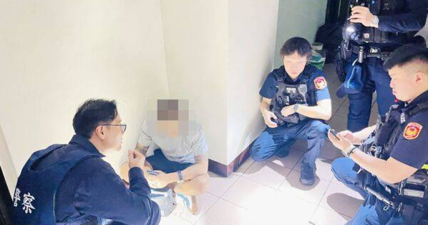 見警秒閃躲！男躲4樓陽台仍被抓　身藏喪屍煙彈還盜刷9萬全曝光