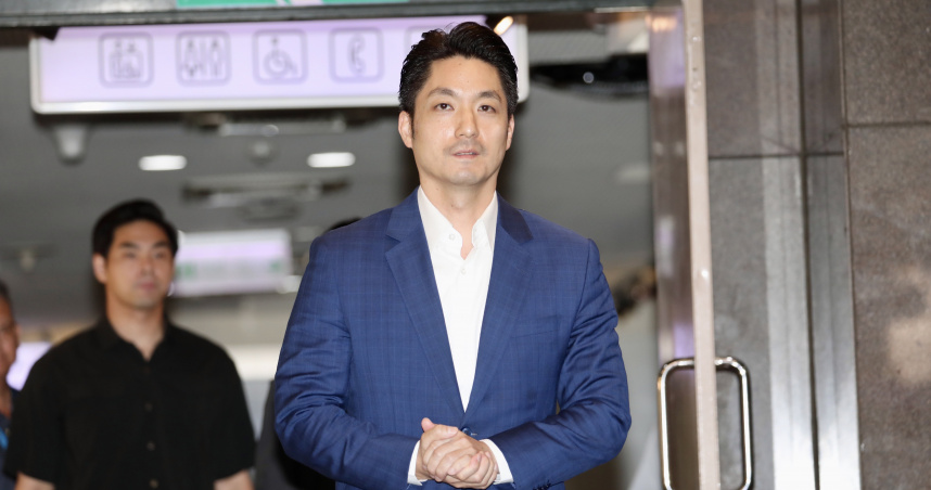 台北市長蔣萬安呼籲市民提高警覺，提前做好防颱準備。（圖／方萬民攝）