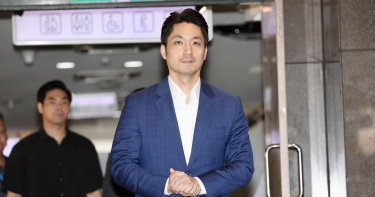 台北市長蔣萬安呼籲市民提高警覺，提前做好防颱準備。（圖／方萬民攝）