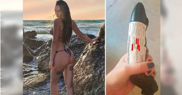 超尷尬!超級辣模網購美容品 竟收到「一根大姊夫」開箱片曝光