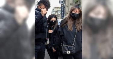 高以翔頭七 女友Bella哀痛不發一語奔靈堂