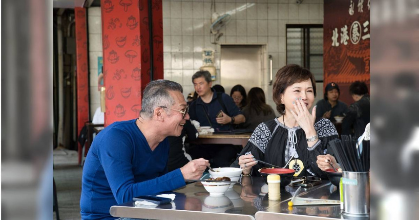 沈春華（右）自爆曾因體力和壓力太大而拒絕節目邀約。（圖／東森綜合台提供）