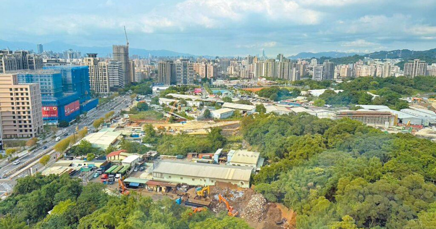 新北市土城暫緩區位於捷運土城站東北側、金城路二段與明德路一段路口，整體開發面積約14.67公頃。（圖／新北市城鄉局提供／中國時報高鈞麟新北傳真）