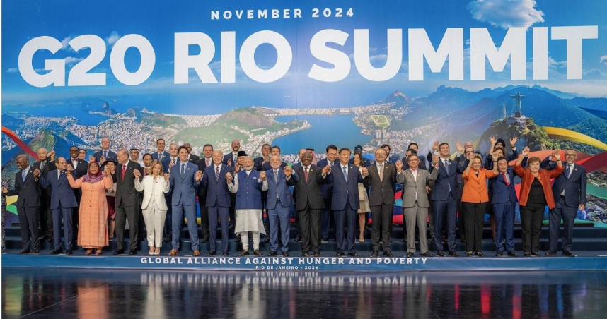 G20財長與央行總裁發表聯合聲明，強調央行獨立性。（圖／摘自維基百科）