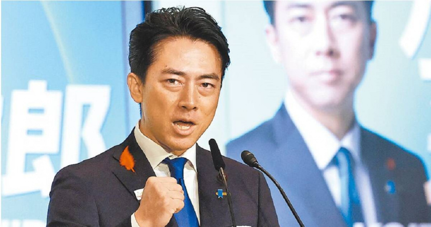 日本農業大臣小泉進次郎。（圖／路透）