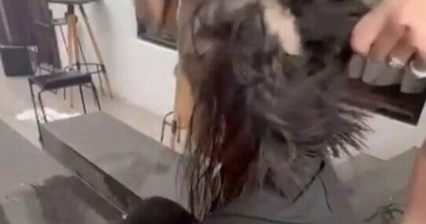 「饅頭男」囚禁羅女3小時，剃光頭還逼喝毒品飲霹靂小組出動攻堅逮人。（圖 ／翻攝畫面）