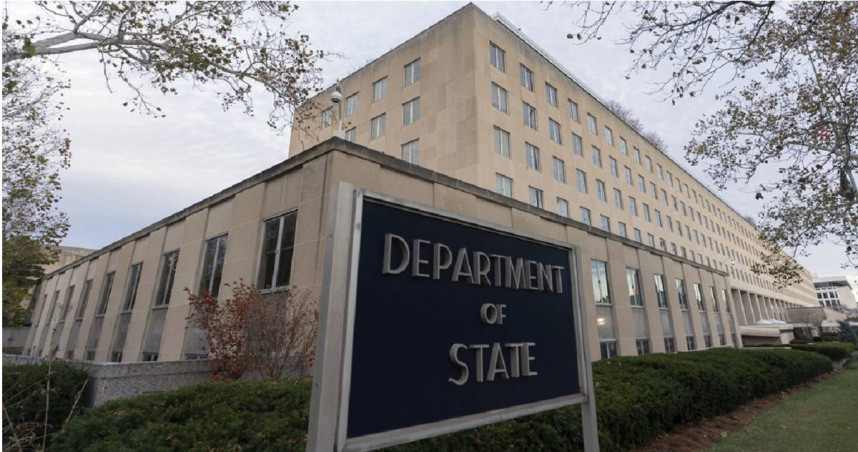 美國國務院大樓。（圖／達志／美聯社）