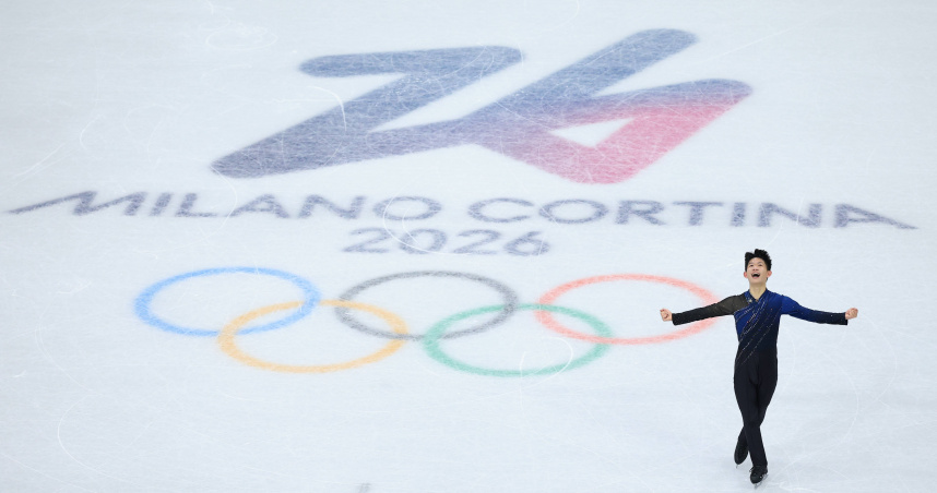 台灣花滑選手李宇翔。（圖／路透社／Katie Stratman-Imagn Images）