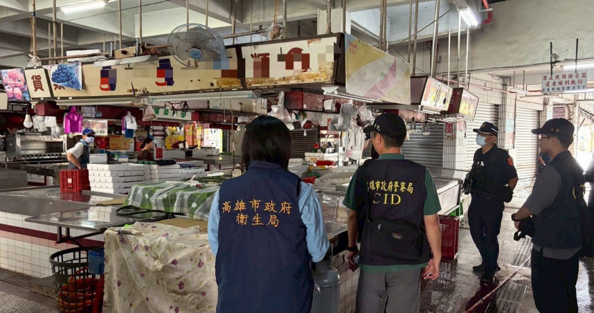 高雄市政府衛生局表示，有關苓雅區正義市場春捲攤疑似食品中毒案件，截至4月6日16時止，累計已有140人就醫。（圖／高雄市政府衛生局提供）