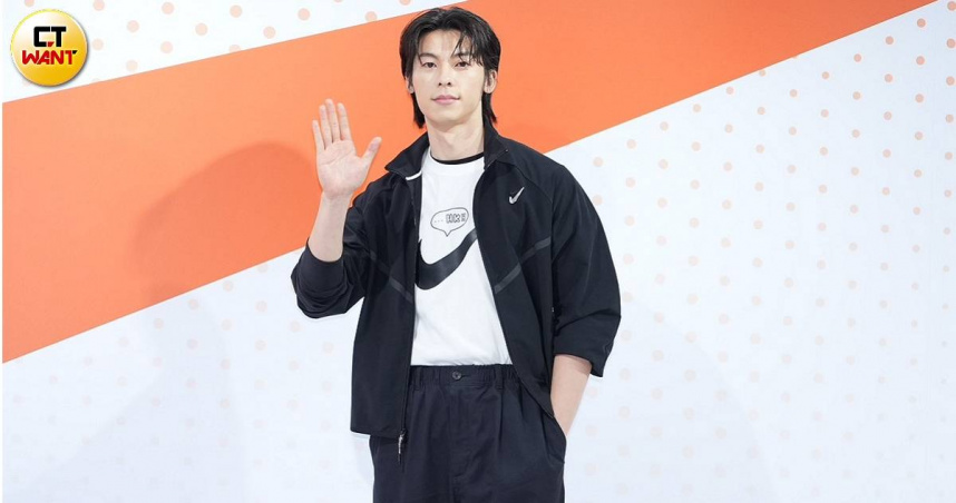 許光漢出席活動，澄清跟周子瑜的緋聞。（圖／蘇聖倫攝）