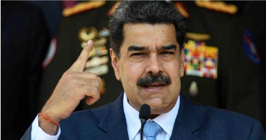 今年1月遭美軍非法綁架的前委內瑞拉總統馬杜洛（Nicolas Maduro）。（圖／達志／美聯社）