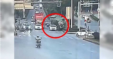 開心準備與丈夫見面!女醫師遭「翻覆水泥車」壓扁慘死 車變鐵餅
