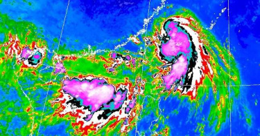 哈格比增強!一條一條螺旋雨帶打進來 北北基等16縣市豪大雨特報