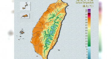 下周一東部、北部天氣將轉涼 中南部需嚴防午後雷陣雨