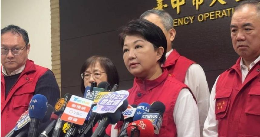 台中市長盧秀燕對近期醫大生之死表達不捨。（圖／報系資料照）