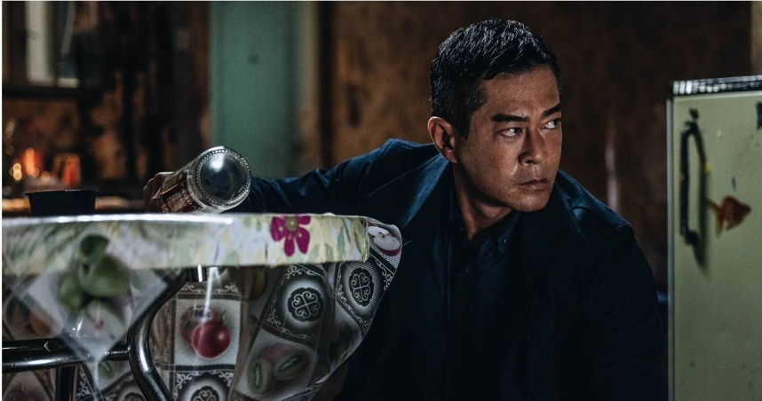 古天樂在劇中飾演澳門警司「樂一言」。（圖／華映娛樂提供）