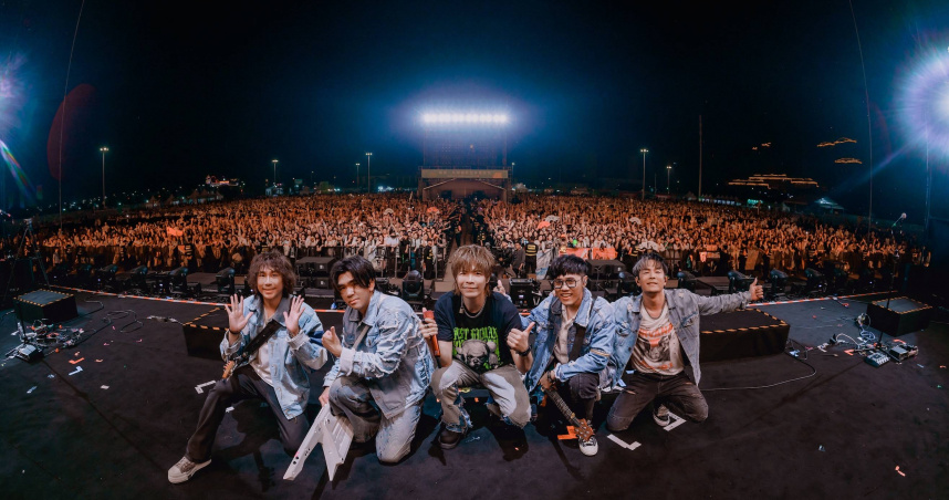 八三夭〈想見你想見你想見你〉MV突破1億次MV觀看數，5位團員非常感謝歌迷支持。（圖／不搖就滾提供）