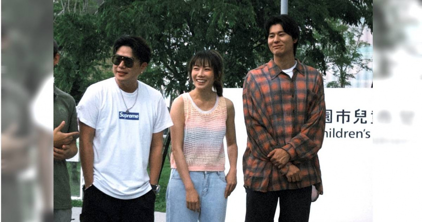 風田（右）近期因和Wing Stars一粒組CP被罵翻。（圖／中視提供）