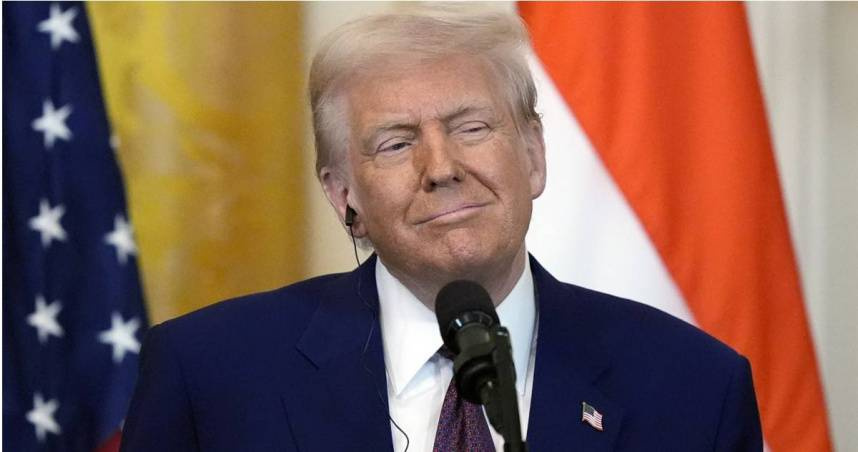 美國總統川普於美東時間7月31日正式簽署新行政命令，宣告對全球多個貿易夥伴實施新一輪附加關稅。（圖／達志／美聯社）