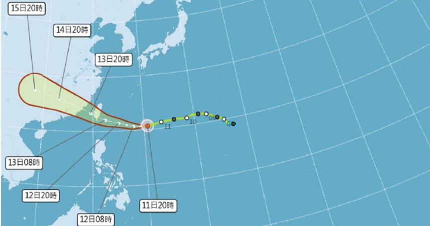 。（圖／翻攝中央氣象署）
