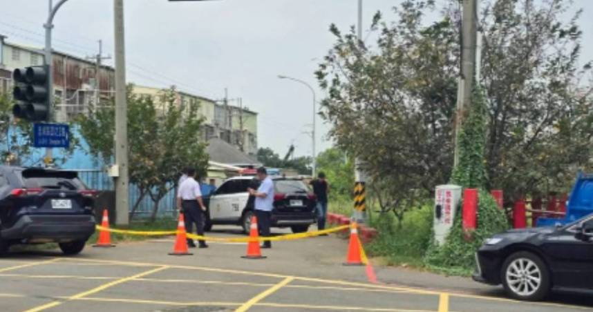 台中沙鹿區昨日上午發生凶殺案。（圖／翻攝畫面）