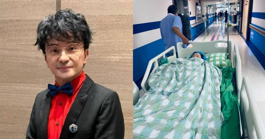 男藝人唐從聖的母親高齡85歲，是一名小腦受損的失智症患者，40年來接受3次腦部手術，令他訝異的是，3次執刀醫師都是同一人，也讓他相當感激。（圖／翻攝自唐從聖臉書）