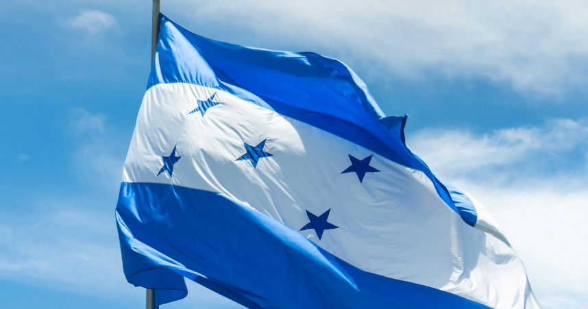 宏都拉斯國旗。（示意圖／unsplash）