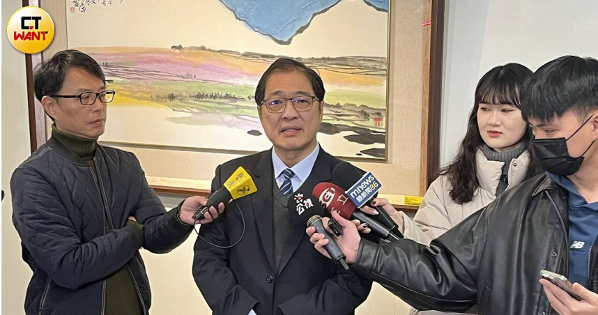 法務部長鄭銘謙譴責任何恫嚇台灣司法官的行徑，全力支持台灣司法官的公正執法，守護台灣的司法主權。（圖／項程鎮攝）