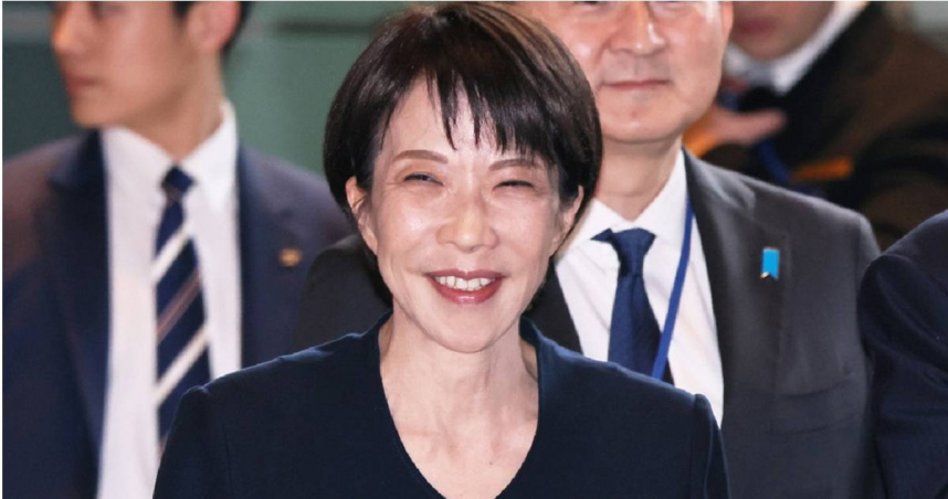 日本首相高市早苗。（圖／達志／美聯社）