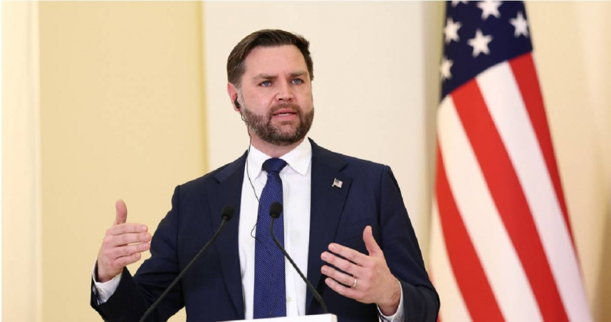 美國副總統范斯（JD Vance）。（圖／達志／美聯社）