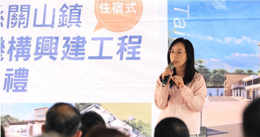 陳瑩表示，中央重視長者照顧，長照年度經費提高至1,153億元。（圖／陳瑩辦公室提供）