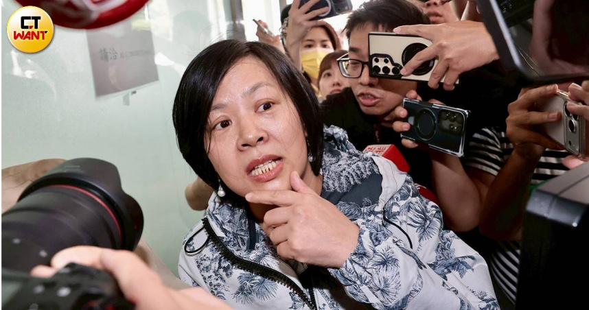 李貞秀2月3日甫上任立委，曾一度獲全黨力挺捍衛自身質詢權，如今卻因矢言風波引爆黨內反彈，不到70天黯然遭開除黨籍。（圖／黃耀徵攝）