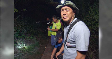 竇智孔外景遇「冷血動物」天敵 為珍貴畫面強裝鎮定