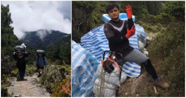 嘉明湖有基地台了!超帥猛男扛「100公斤發電機」上山 「鋼鐵人」造福山友