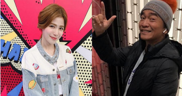 蘿莉塔大喇喇的說話方式深受觀眾喜愛，連憲哥都封她為「幹譙妞」。（圖／翻攝蘿莉塔、憲哥臉書）