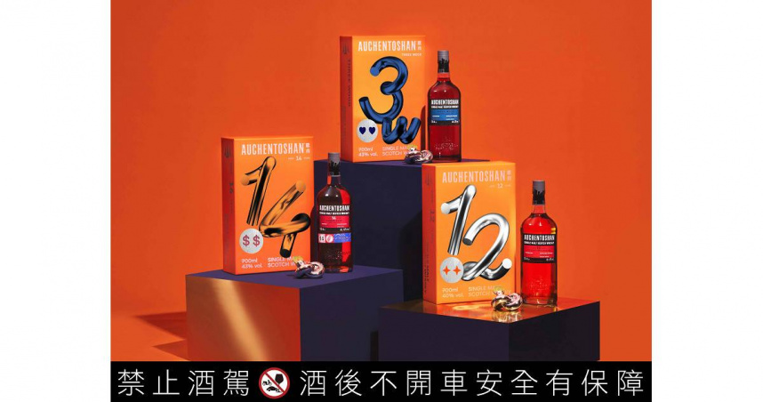 歐肯 x HOUTH 跨界合作打造三款《蛇來運轉 財到福來》最潮贈禮首選（圖／歐肯威士忌提供）。