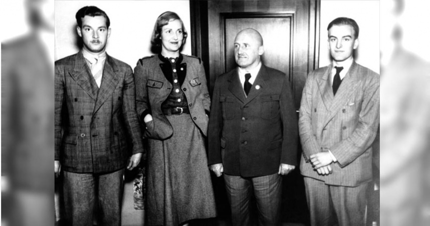 Unity Mitford(左二)（圖／達志／美聯社）