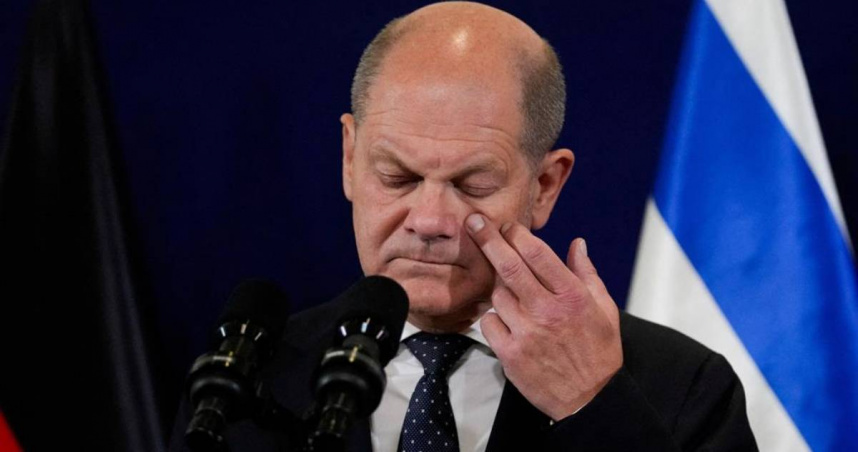 外媒指出，德國總理蕭茲和他領導的社會民主黨（SPD），預計將在23日的德國大選中慘敗。（圖／達志／路透社）