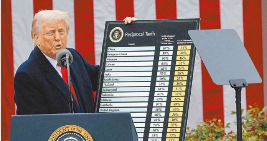 美國總統川普4日宣稱，越南希望把美國對其的關稅降至零。（圖／達志／路透社）