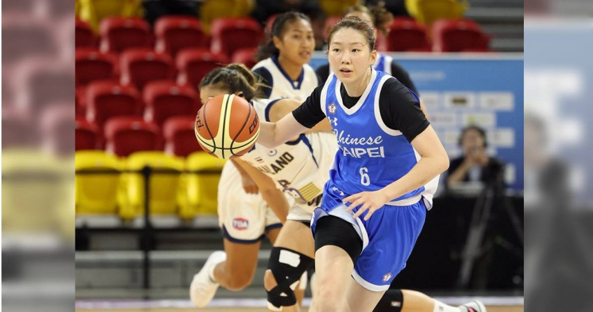 黃巧鈞5日攻下全隊最高14分，場上正負值更高達正40。（圖／中華籃協提供）