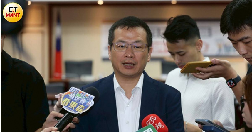 國民黨立委羅智強（圖）對於被誣指為力挺納粹非常不認同。（圖／劉耿豪攝）