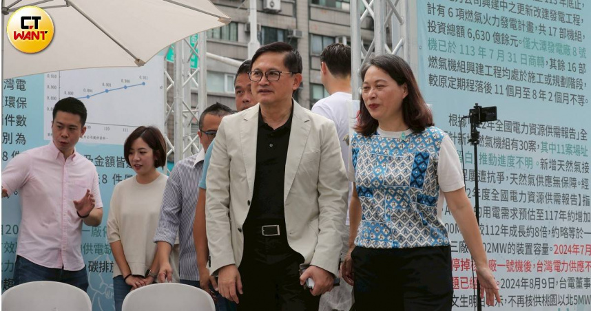 談及台灣的能源政策，和碩董事長童子賢強調，只要是經濟實惠且不排碳的電力，都值得珍惜。（資料圖／劉耿豪攝）